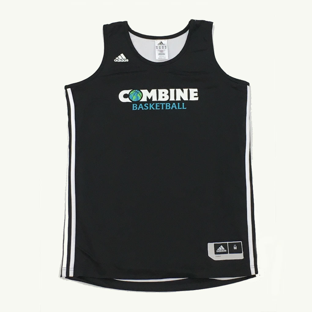 maquinilla de afeitar Delgado De Dios Combine Basketball Adidas Practice Jersey - Combine Academy