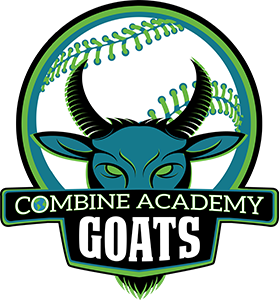 Combine Academy GOATS Baseball Logo