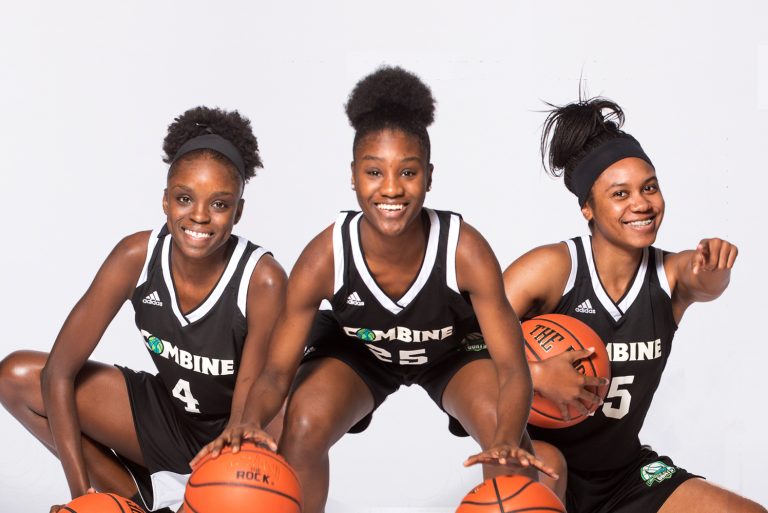 Combine Academy Women&#039;s Basketball Header