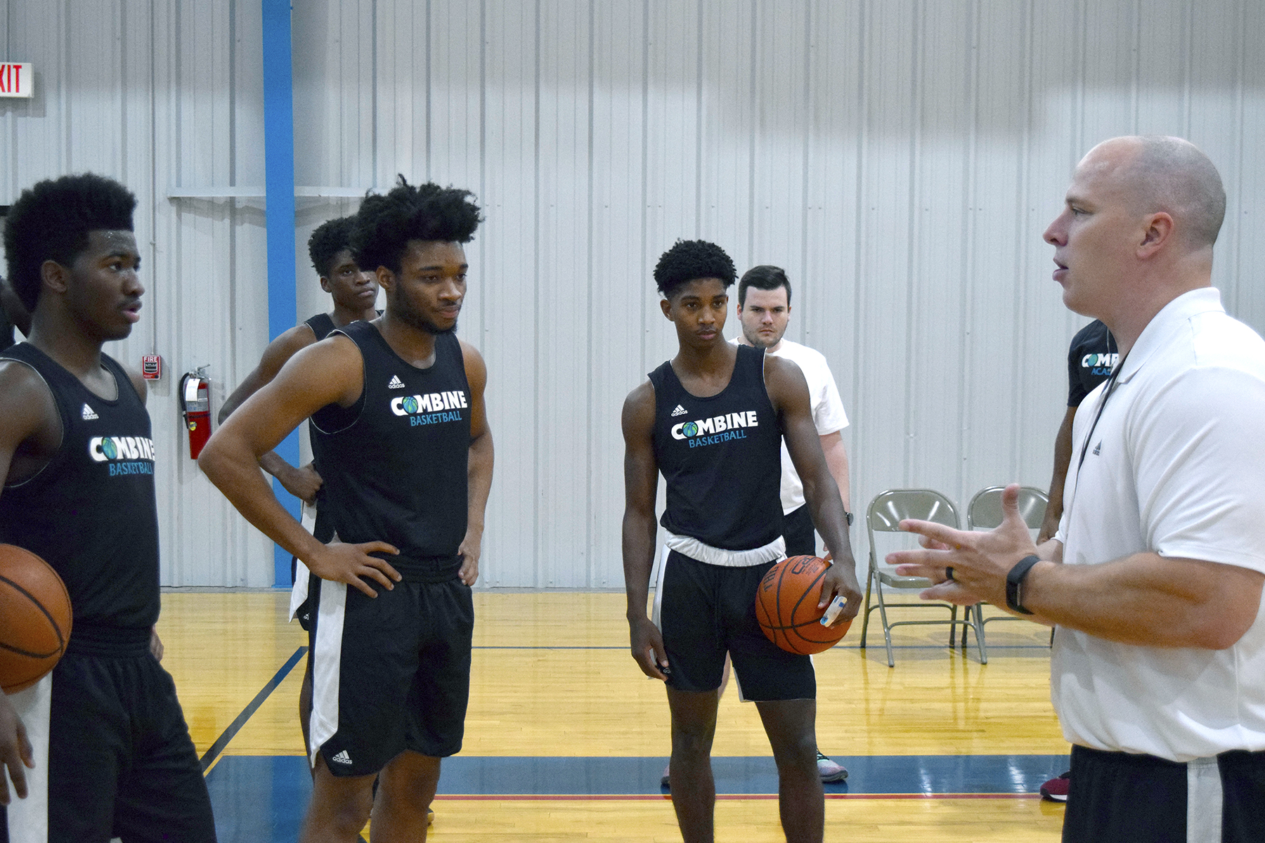 Combine Academy Basketball Training Trials Header