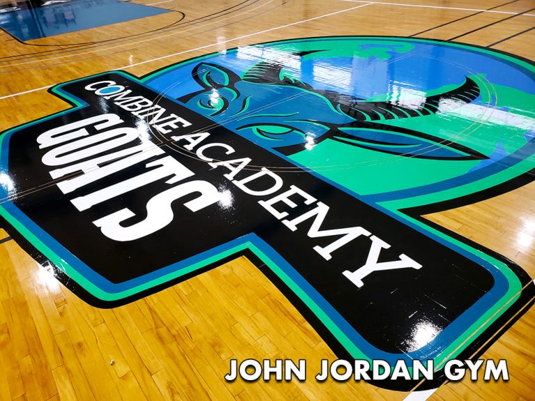 COMBINE ACADEMY JOHN JORDAN GYM HALF COURT