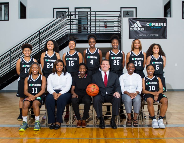 Combine Academy Women's Basketball Team