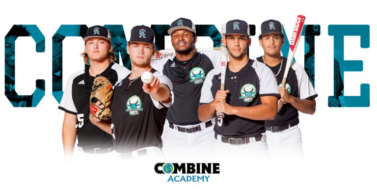 Combine Academy Baseball Players