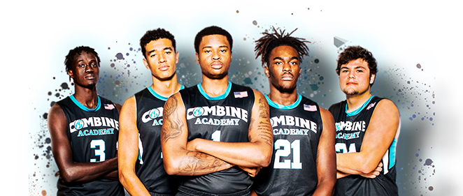 Combine Academy Men's Basketball Header