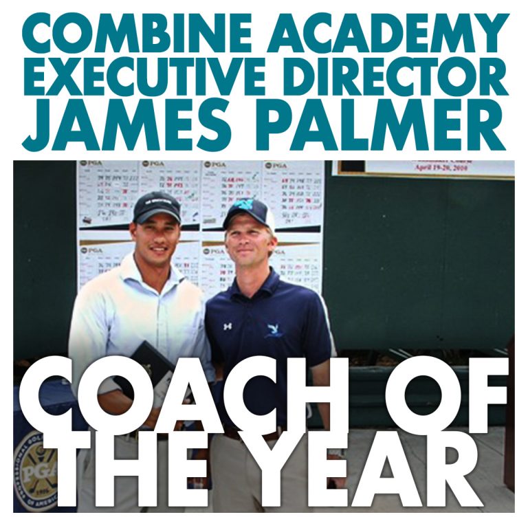 James Palmer Golf Coach of the Year