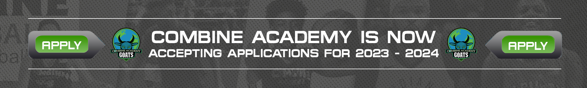 Combine Academy Accepting Applications 23-24