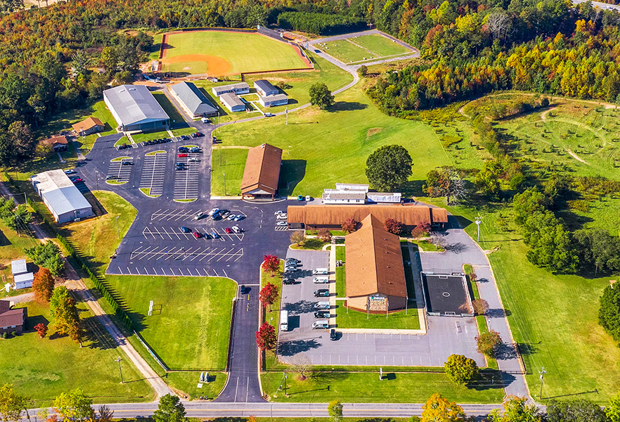 Combine Academy Aerial Campus