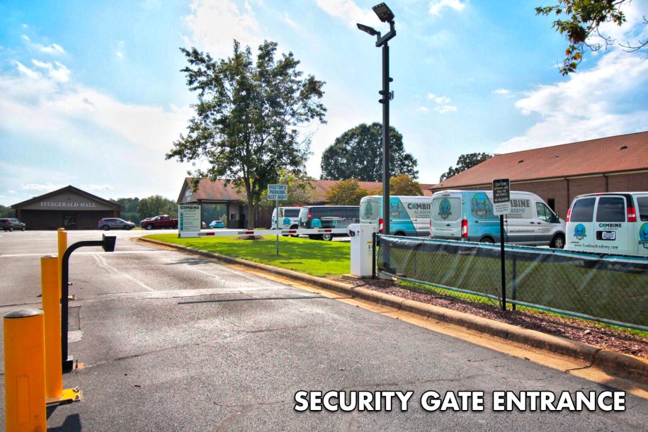 COMBINE ACADEMY SECURITY GATE ENTRANCE