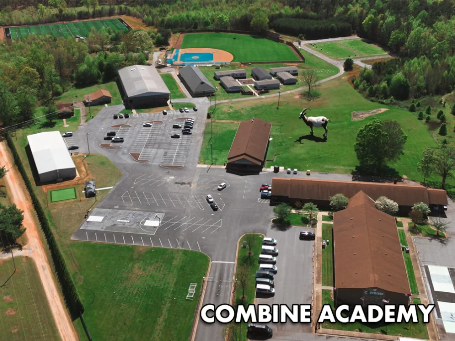 Combine Academy Aerial Campus 2025