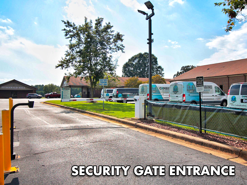 SECURITY GATE ENTRANCE