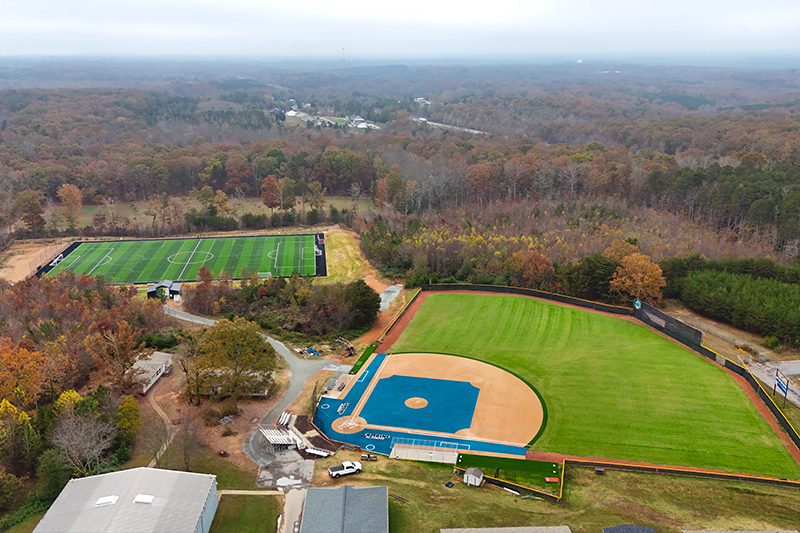 Aeriel Baseball Soccer Fields